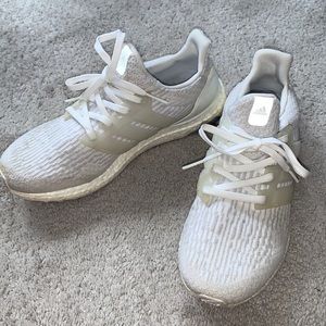 White Ultra boost sneakers